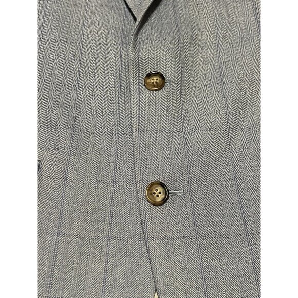 Lauren Ralph Lauren Blazer Men’s 40R Blue Silk Wool Blend Career Classic - Picture 8 of 16